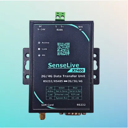 SenseLive X7400 (1-port RS232/485 to CAT 1 4G DTU)